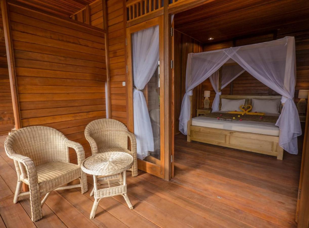 Banglo 30 m² dengan 1 bilik tidur dan 1 bilik mandi peribadi di Pulau Bangka Totohe Luaran gambar