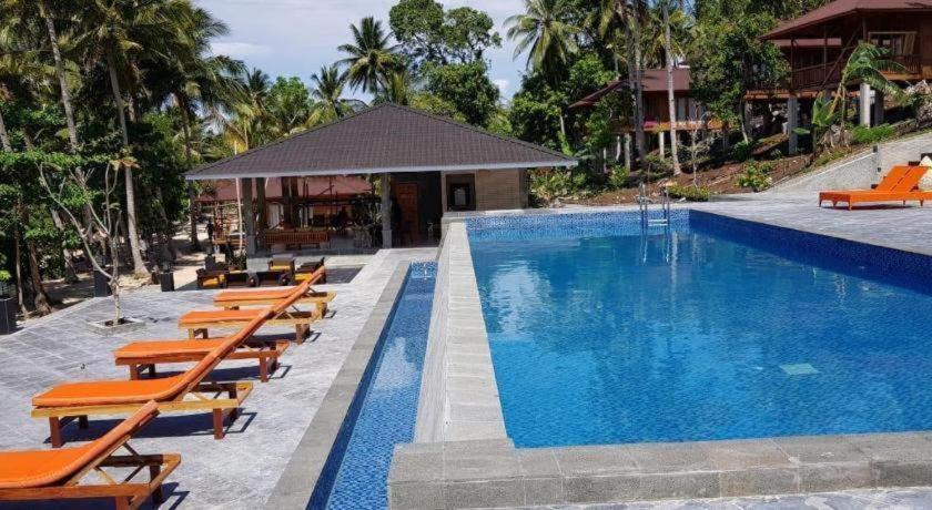 Banglo 30 m² dengan 1 bilik tidur dan 1 bilik mandi peribadi di Pulau Bangka Totohe Luaran gambar